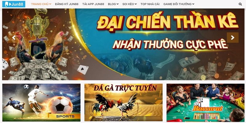 Game đá gà của Jun88 có đông đảo người theo dõi